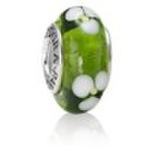 Pandora bead with sterling silver core