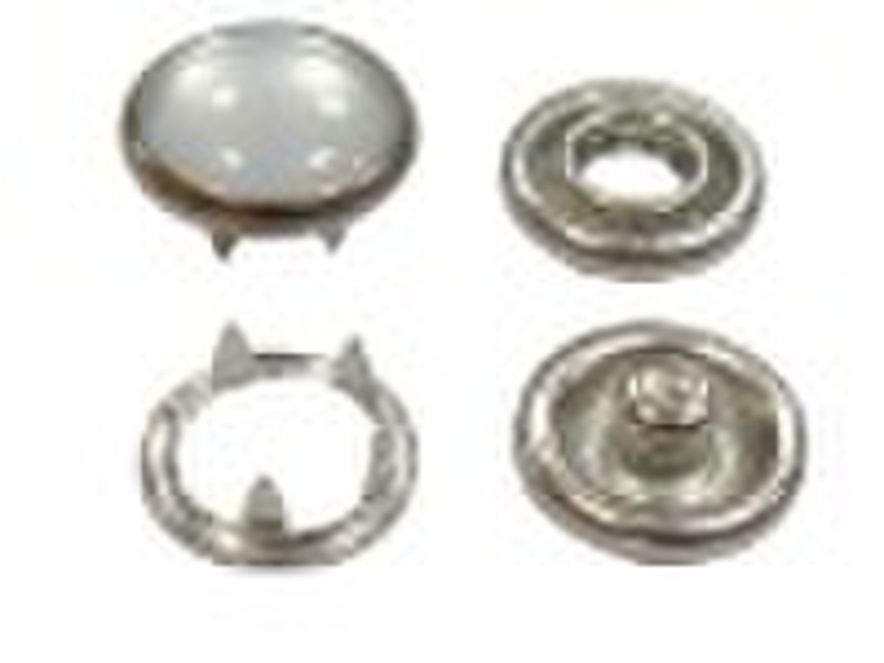 Pearl prong snap button