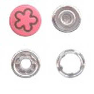 16L prong snap button with #222BCD