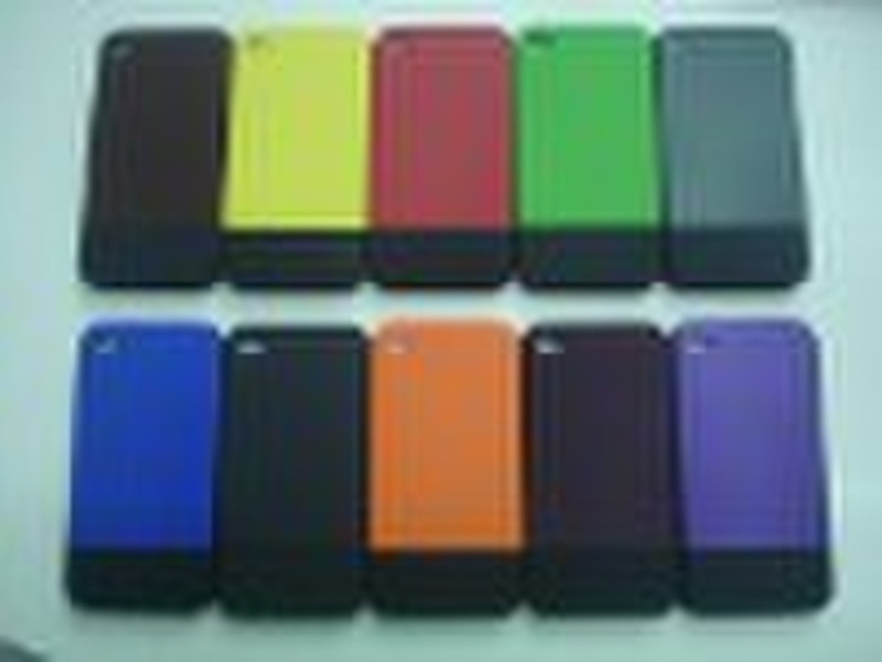 Cover Case with rubber for Iphone 4G