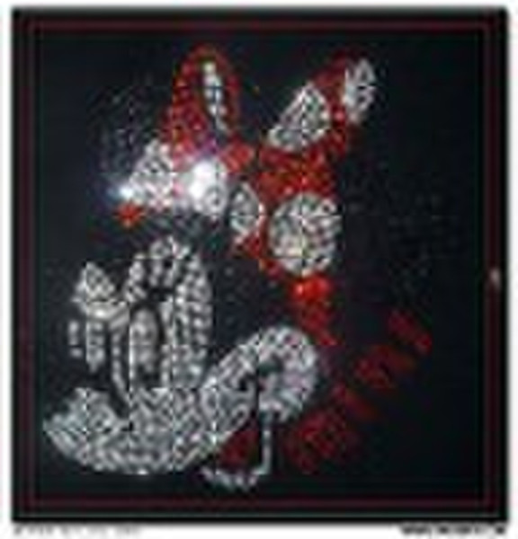 hot fix rhinestones motif