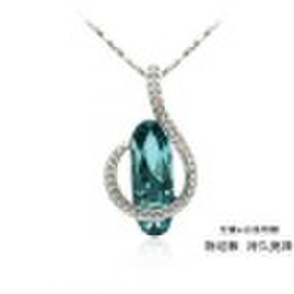 Hot christmas gifts     Circline crystal necklace