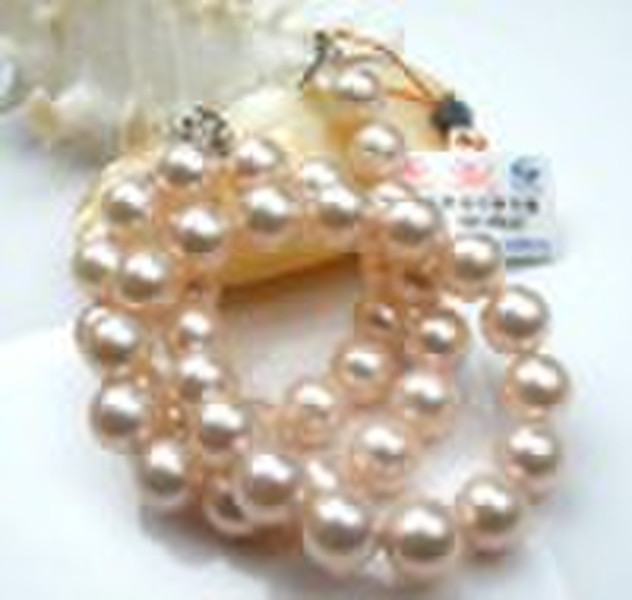 9.5-10mm AAA seawater pearl necklace