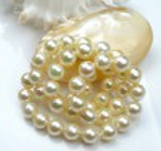 8.5-9mm AAA- seawater pearl necklace