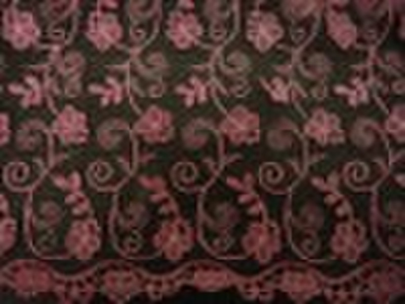 Mesh Flat Embroidery Fabric