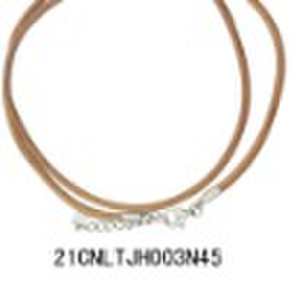 Leather Bracelet & Necklace 21CNLTJH003N45
