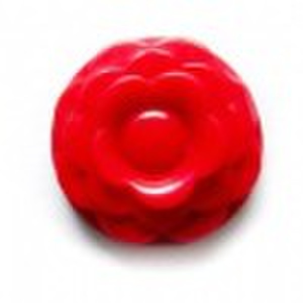 Flower shaped  plastic button