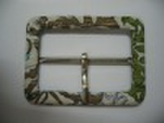 fabric covered buckle. cloth buckle