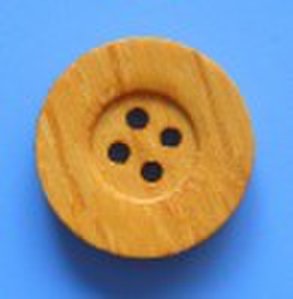 Natural Wood Button