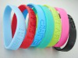 Silicone bracelets