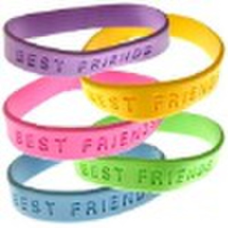 Silicone bracelets