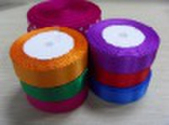 colourful polyester satin ribbon
