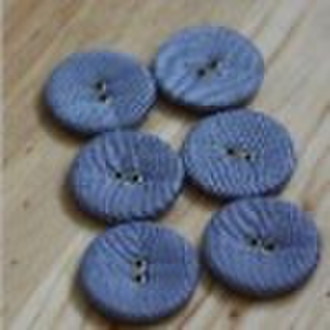 fabric covered button