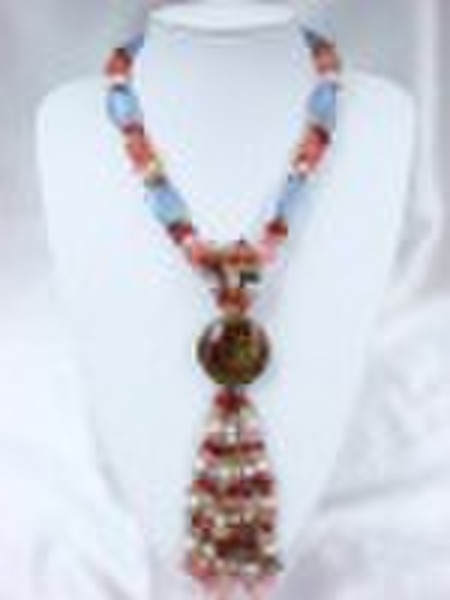 Gem Stone/ SNY Chalcedony Necklace