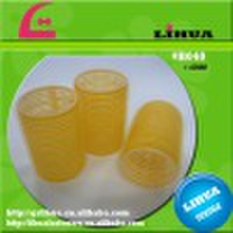 H040plastic hair roller/nylon velcro hair roller/h