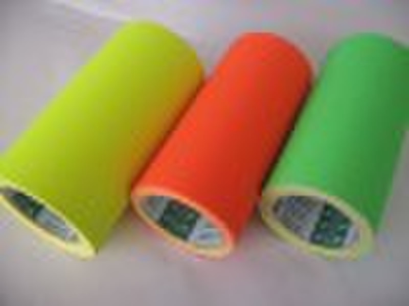 Water based aclyric Fluorescence paper sticker