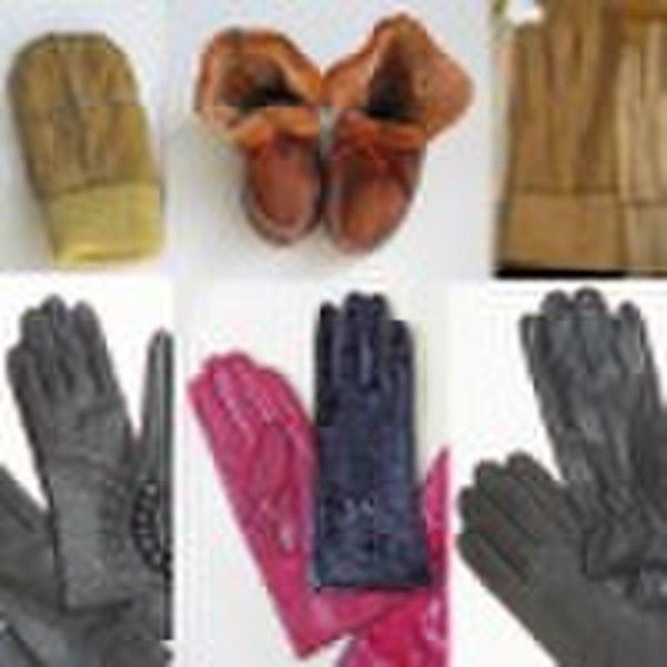 Qualität Schafsfell Handschuhe und Fäustlinge