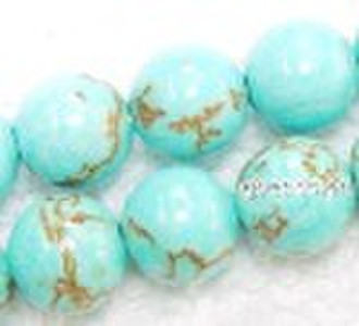 Natural turquoise beads