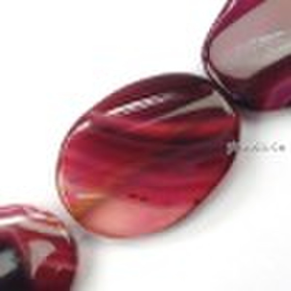 Natural banded agate, gemstone beads, jewelry bead