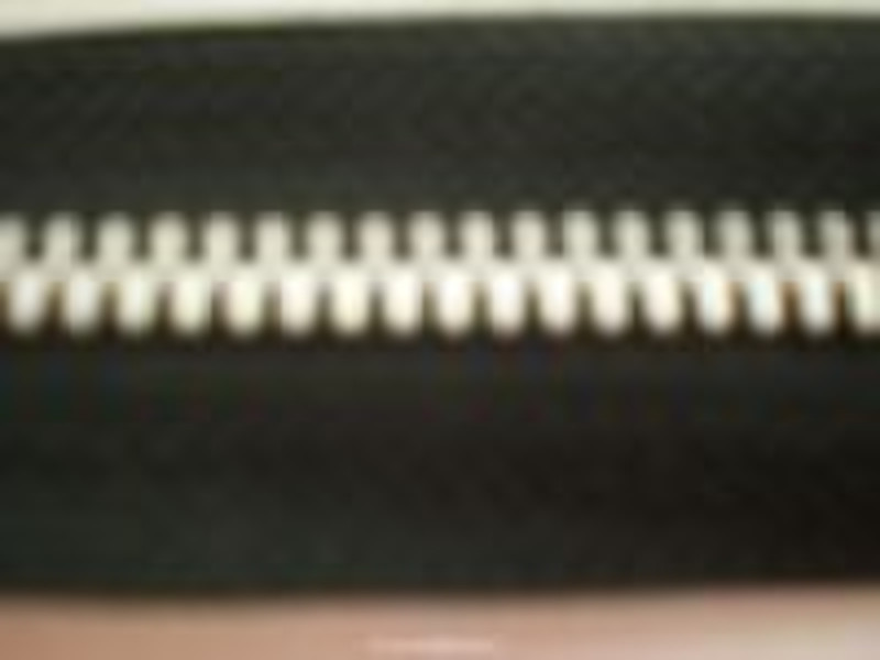 metal long chain zipper