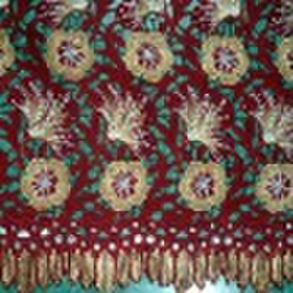 african handcut voile lace fsl-166-5