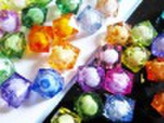 transparent Acrylic beads in