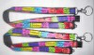 bunte gewebte Lanyard