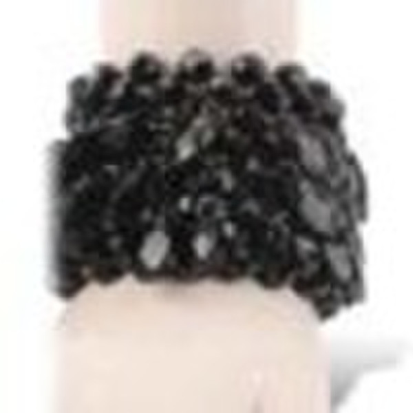 fashion black coral necklace