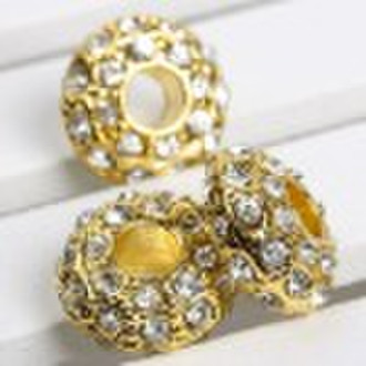 rhinestone spacer beads