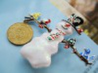 gorgeous newest snowman-shaped brooch