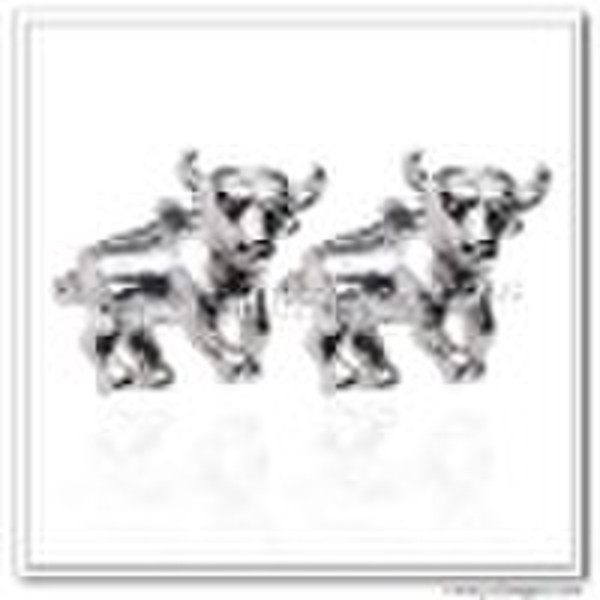 3D Bull Wholesale Designer Cufflinks