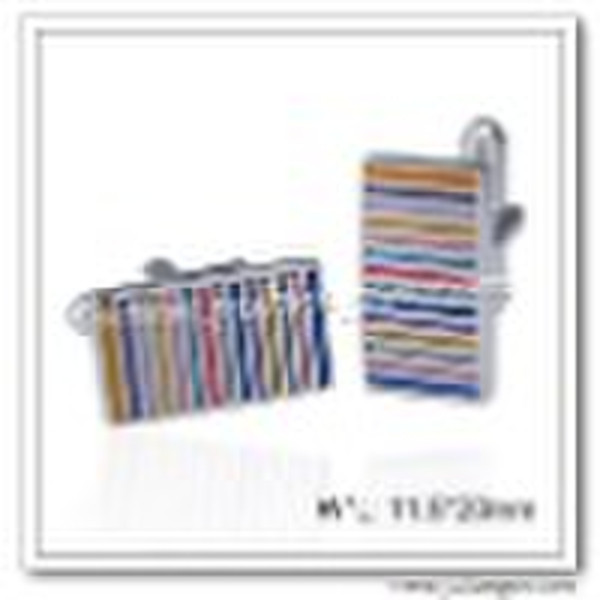 Colorful Stripes Cuff links