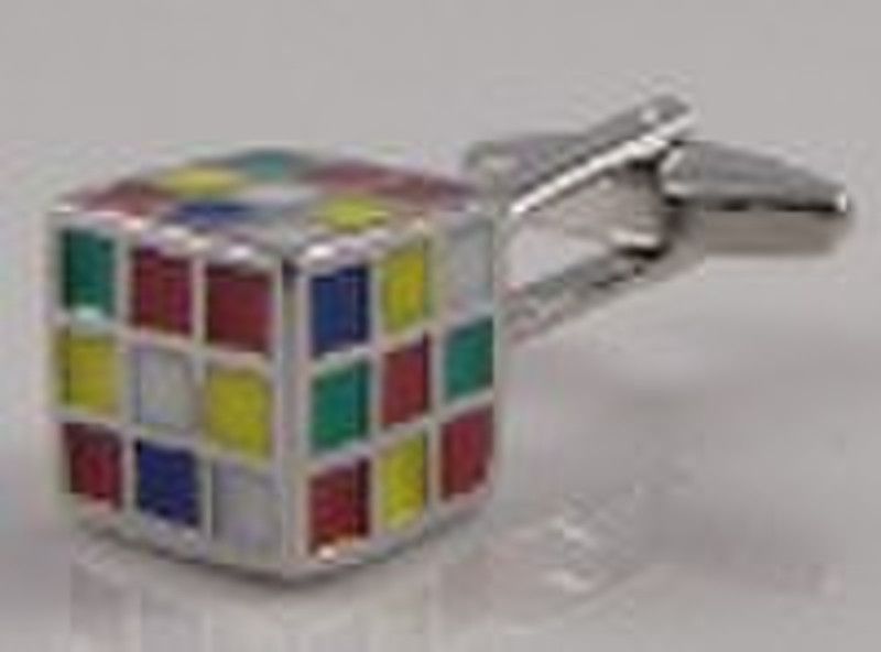 Magic cube Cufflink