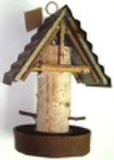 wooden bird house