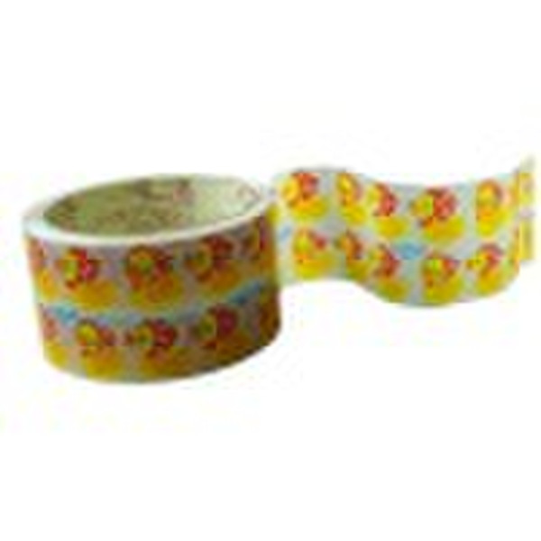 Low Noise Cartoon  tape printed with yellow duck