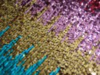 3*9mm sequins embroidered fabric