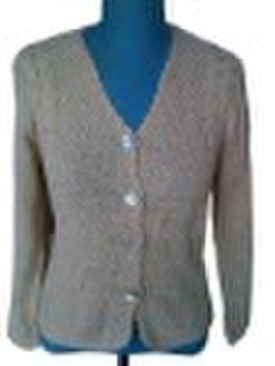 women knitting sweater