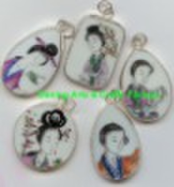 fashion pendant jewelry pendant ceramic pendant