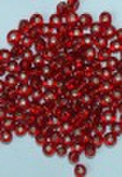 Silver Lined  glass seed beads