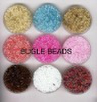 glass beads bugles