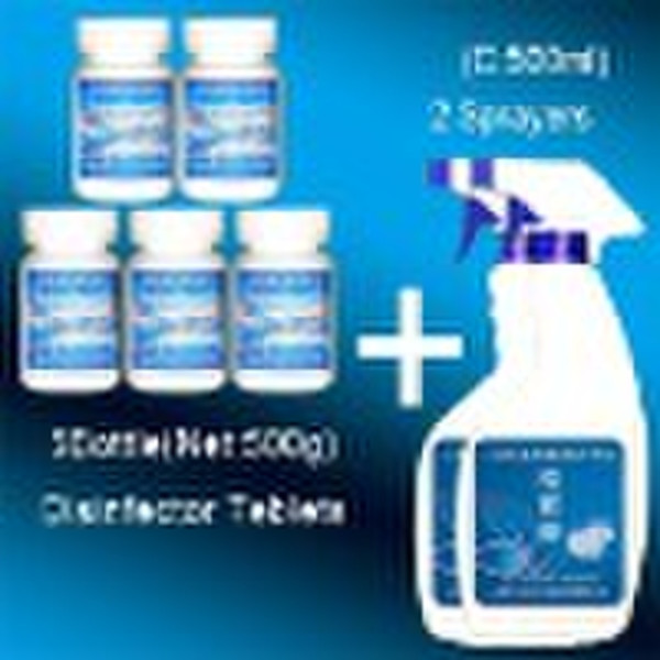 chlorine dioxide tablet for water cleaner