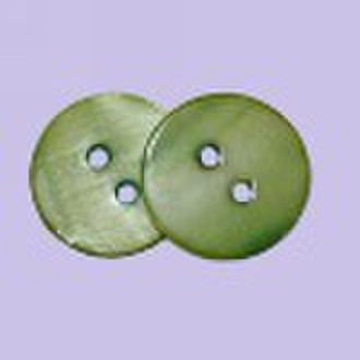 2 hole green fashion button