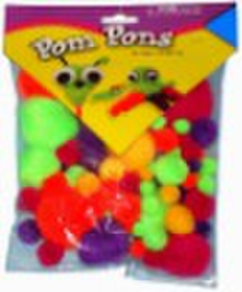 Acryl Pompons