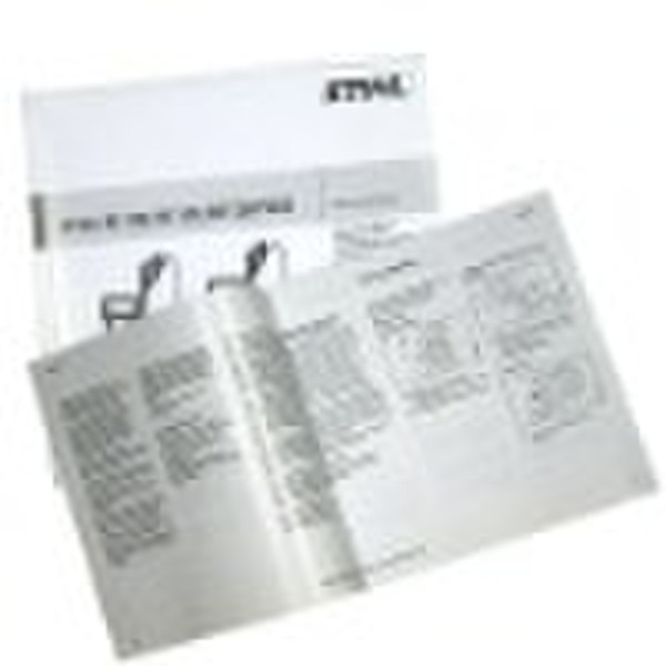 1颜色的课本、产品说明书