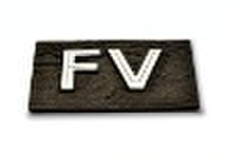 Synthetic leather label