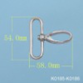 electroplated snap hook