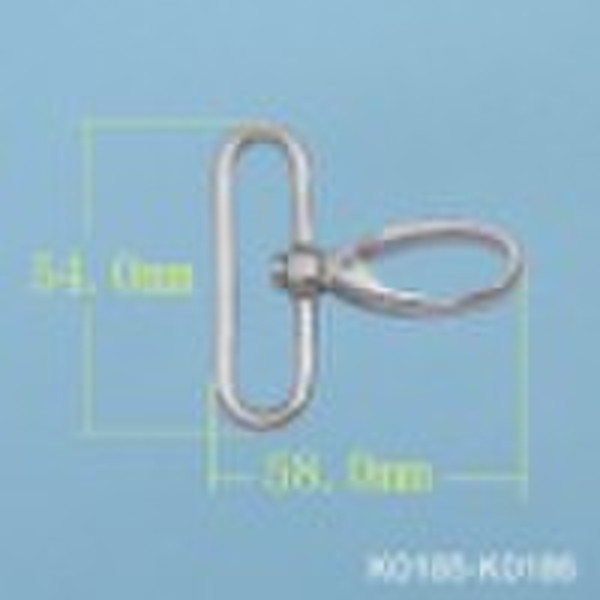 electroplated snap hook