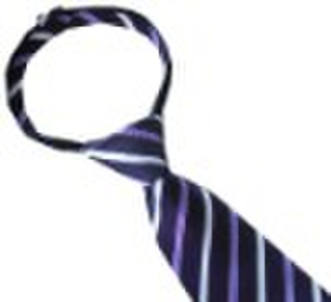 polyester zipper tie