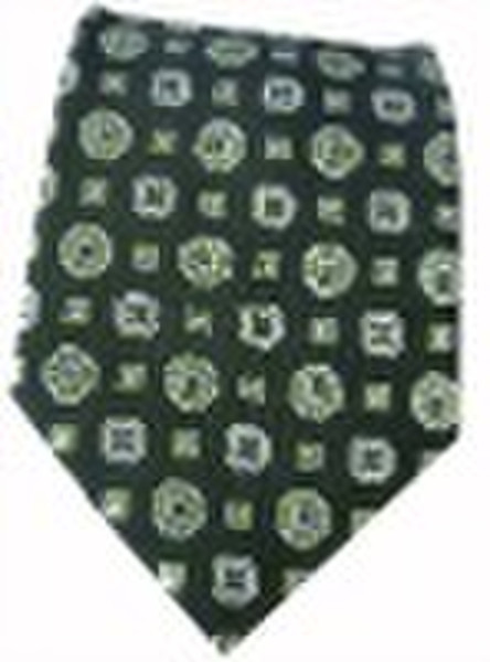 woven silk tie