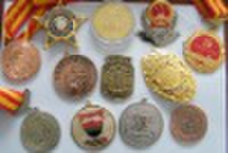 勋章徽章标志的徽章、体育运动勋章、硬币、s